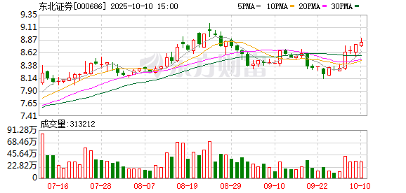 兴华配资 东北证券：2024年归母净利润8.74亿元，同比增长30.70%